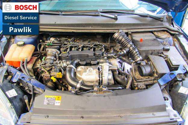 Silnik 1.6 TDCI w samochodzie marki Ford Silnik dieslowski 1.6 TDCI w samochodzie marki Ford