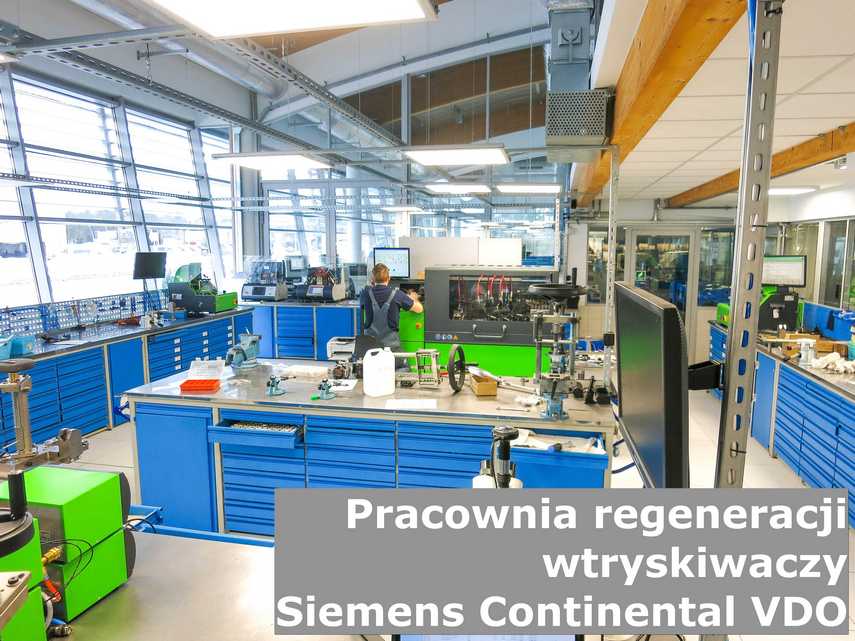 Pracownia regeneracji wtryskiwaczy Siemens Continental VDO