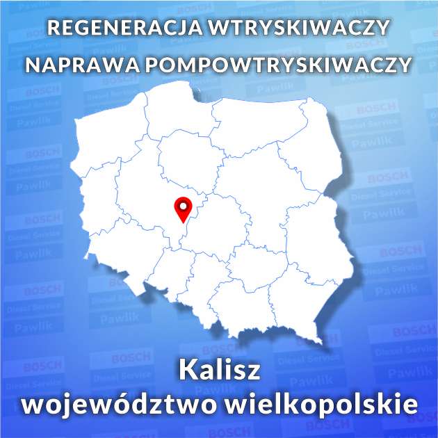 Regeneracja wtryskiwaczy Kalisz województwo wielopolskie Regeneracja wtryskiwaczy w Kaliszu