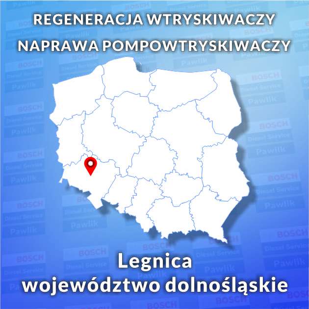 Regeneracja wtryskiwaczy Legnica województwo dolnośląskie Regeneracja wtryskiwaczy w Legnicy