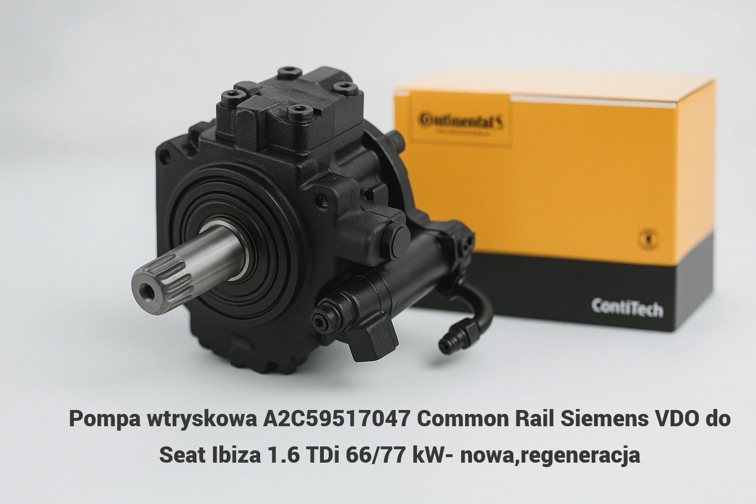 Pompa wtryskowa A2C59517047 Common Rail Siemens VDO do Seat Ibiza 1.6 TDi 66/77 kW- nowa,regeneracja