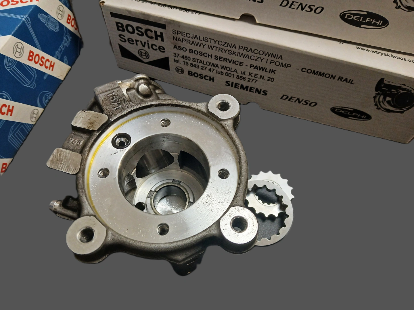 Pompa common rail 3.0 dCi – regeneracja