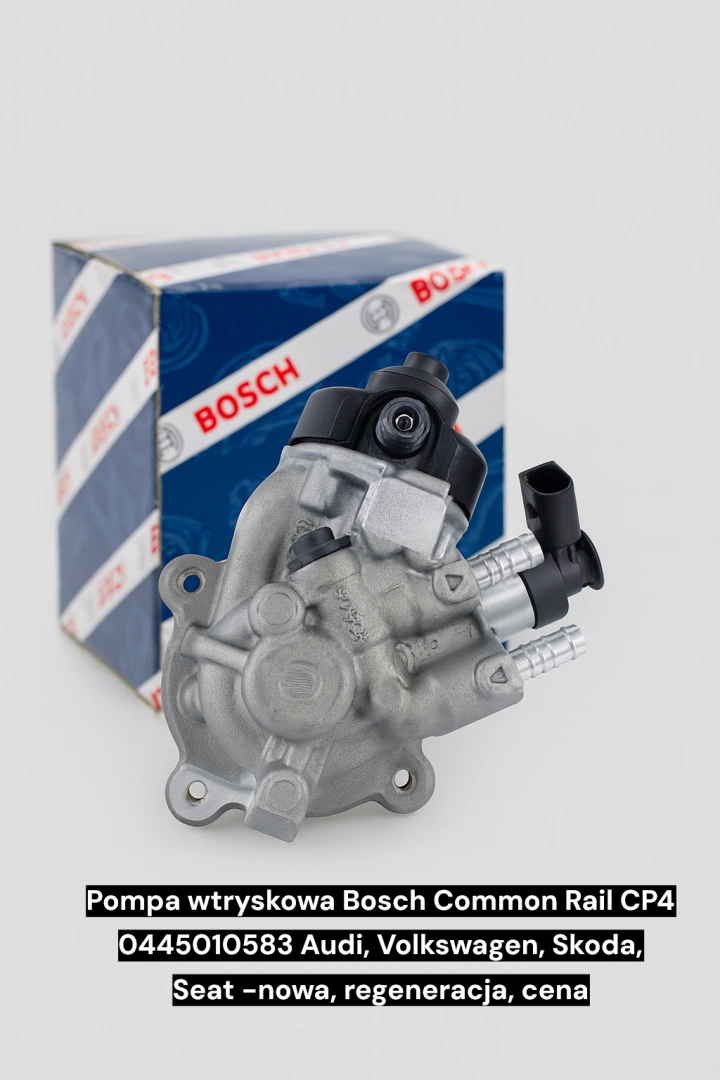 Pompa wtryskowa Bosch Common Rail CP4 0445010583 Audi, Volkswagen, Skoda, Seat -nowa, regeneracja, cena