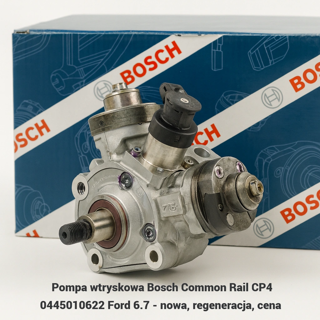 Pompa wtryskowa Bosch Common Rail CP4 0445010622 Ford 6.7- nowa, regeneracja, cena