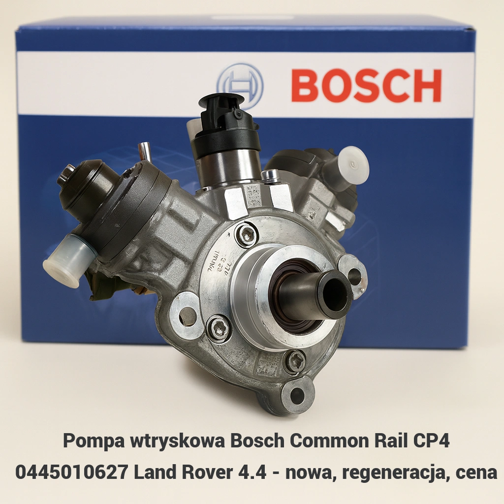 Pompa wtryskowa Bosch Common Rail CP4 0445010627 Land Rover 4.4 - nowa, regeneracja, cena Pompa wtryskowa Bosch Common Rail CP4 0445010627 Land Rover 4.4 - nowa, regeneracja, cena