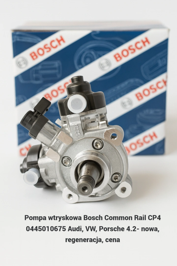Pompa wtryskowa Bosch Common Rail CP4 0445010675 Audi, VW, Porsche 4.2- nowa, regeneracja, cena