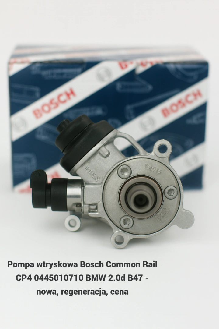 Pompa wtryskowa Bosch Common Rail CP4 0445010710 BMW 2.0d B47 - nowa, regeneracja, cena
