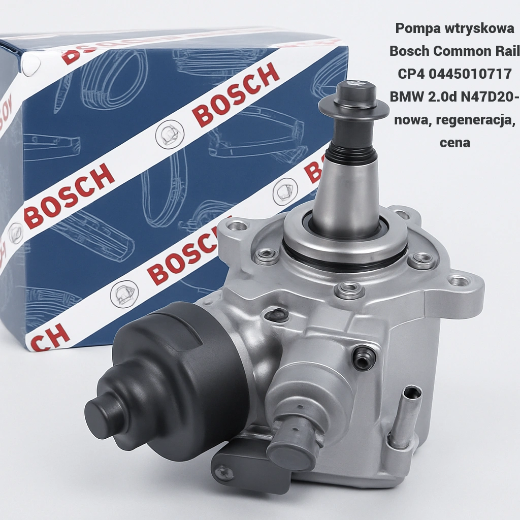 Pompa wtryskowa Bosch Common Rail CP4 0445010717 BMW 2.0d N47D20- nowa, regeneracja, cena