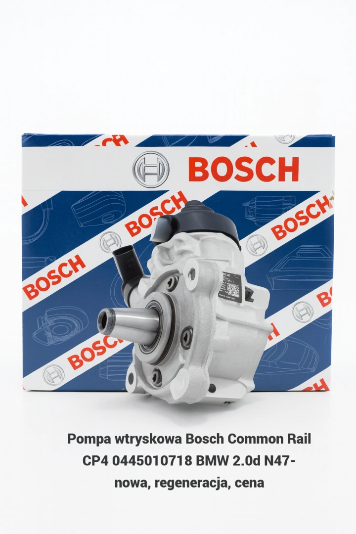 Pompa wtryskowa Bosch Common Rail CP4 0445010718 BMW 2.0d N47- nowa, regeneracja, cena