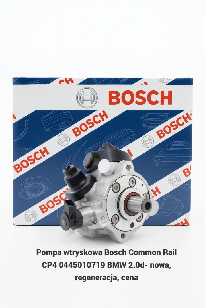 Pompa wtryskowa Bosch Common Rail CP4 0445010719 BMW 2.0d- nowa, regeneracja, cena