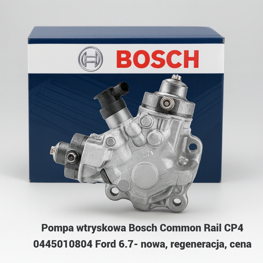 Pompa wtryskowa Bosch Common Rail CP4 0445010804 Ford 6.7- nowa, regeneracja, cena