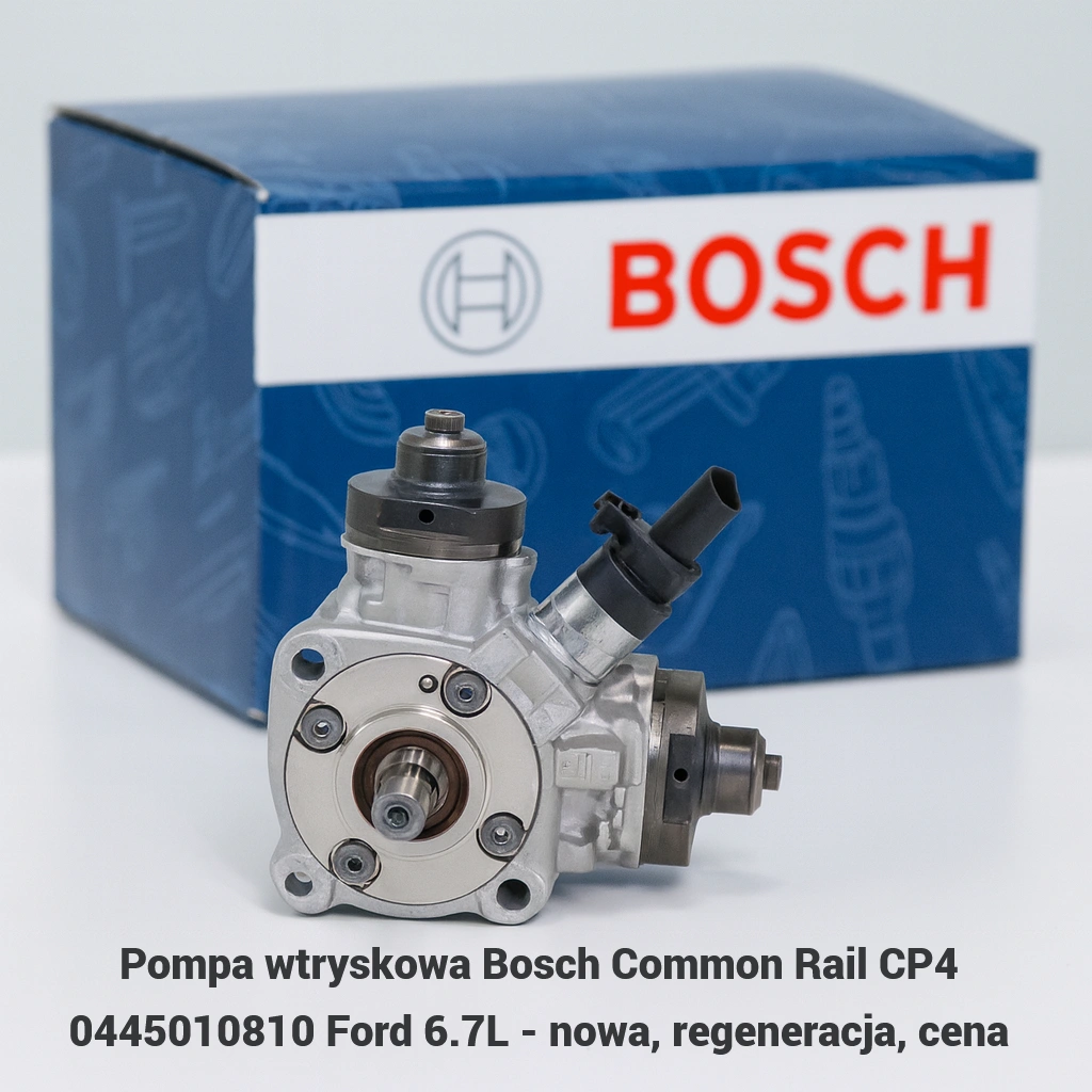 Pompa wtryskowa Bosch Common Rail CP4 0445010810 Ford 6.7L - nowa, regeneracja, cena