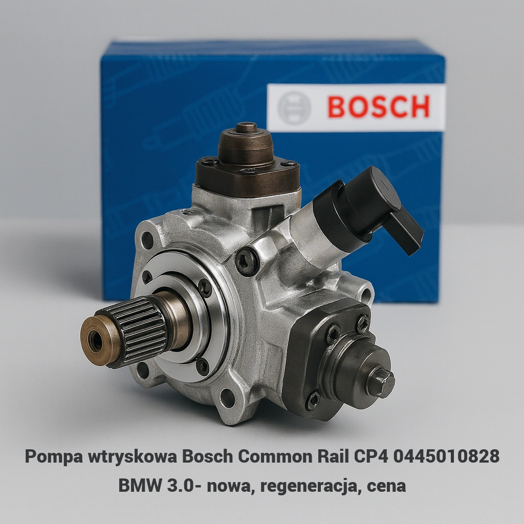 Pompa wtryskowa Bosch Common Rail CP4 0445010828 BMW 3.0 Pompa wtryskowa Bosch Common Rail CP4 0445010828 BMW 3.0- nowa, regeneracja, cena