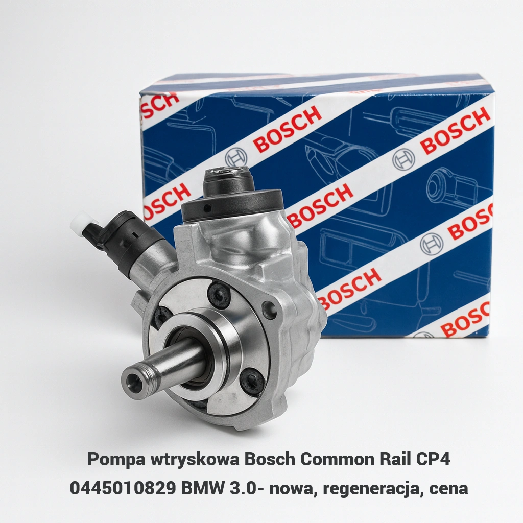 Pompa wtryskowa Bosch Common Rail CP4 0445010829 BMW 3.0- nowa, regeneracja, cena