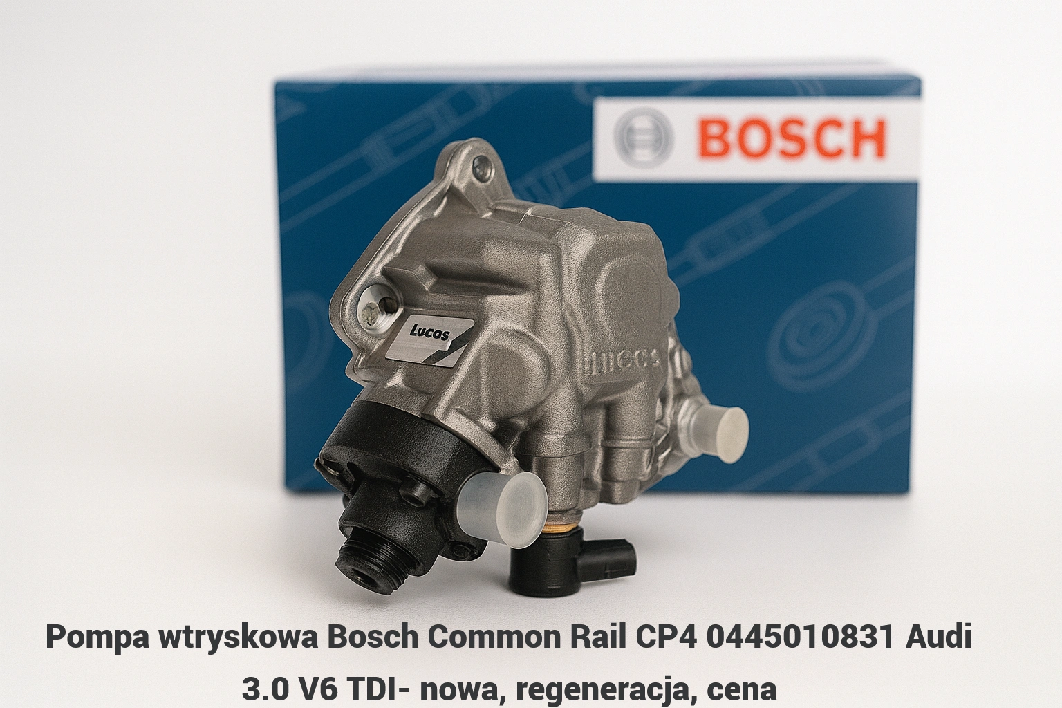 Pompa wtryskowa Bosch Common Rail CP4 0445010831 Audi 3.0 V6 TDI- nowa, regeneracja, cena