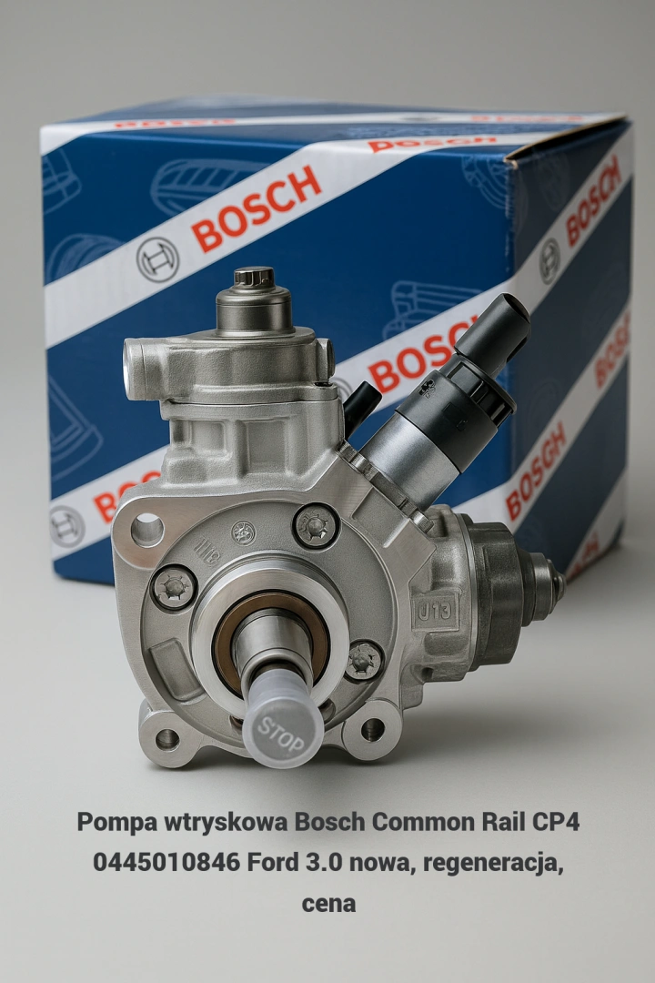 Pompa wtryskowa Bosch Common Rail CP4 0445010846 Ford 3.0 nowa, regeneracja, cena