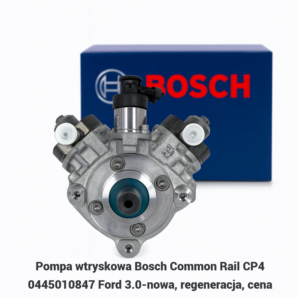 Pompa wtryskowa Bosch Common Rail CP4 0445010847 Ford 3.0-nowa, regeneracja, cena