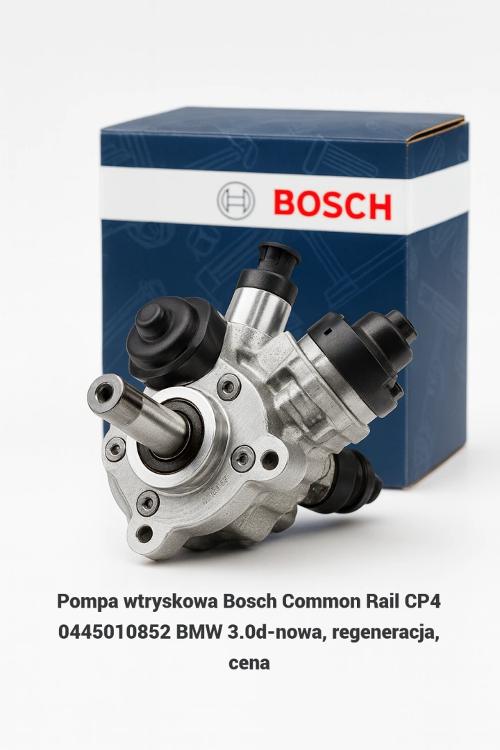 Pompa wtryskowa Bosch Common Rail CP4 0445010852 BMW 3.0d-nowa, regeneracja, cena