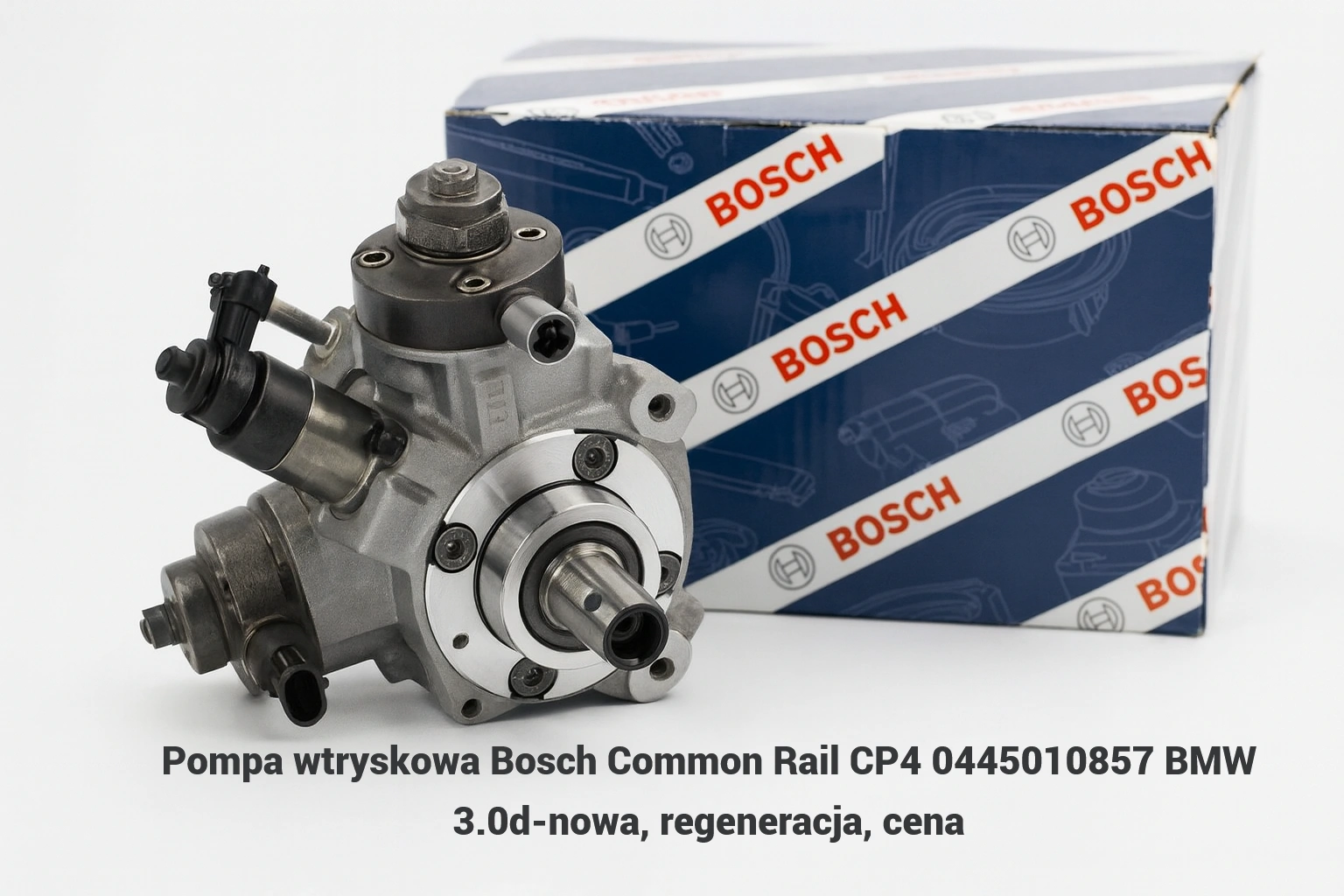 Pompa wtryskowa Bosch Common Rail CP4 0445010857 BMW 3.0d-nowa, regeneracja, cena