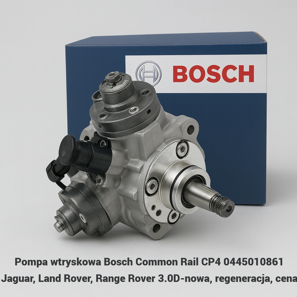Pompa wtryskowa Bosch Common Rail CP4 0445010861 Jaguar, Land Rover, Range Rover 3.0D-nowa, regeneracja, cena