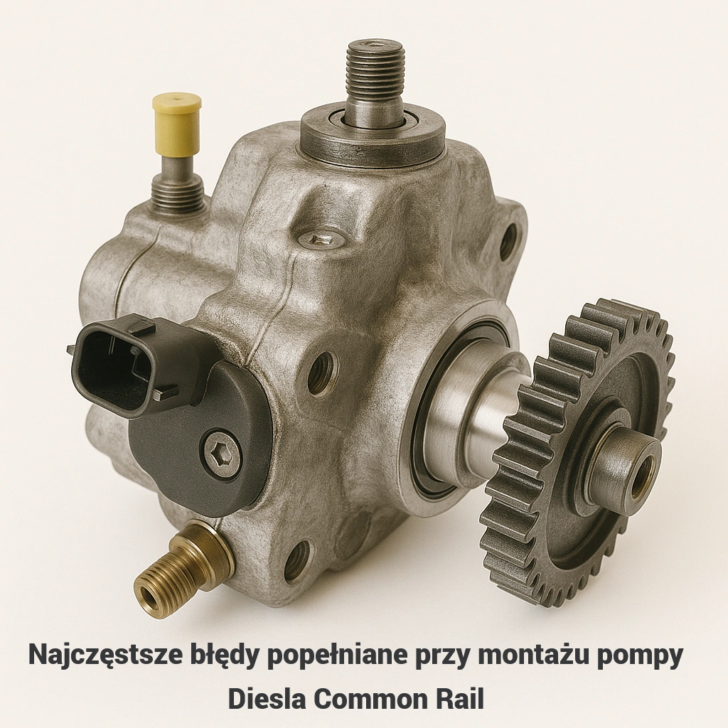 Najczęstsze błędy popełniane przy montażu pompy Diesla Common Rail