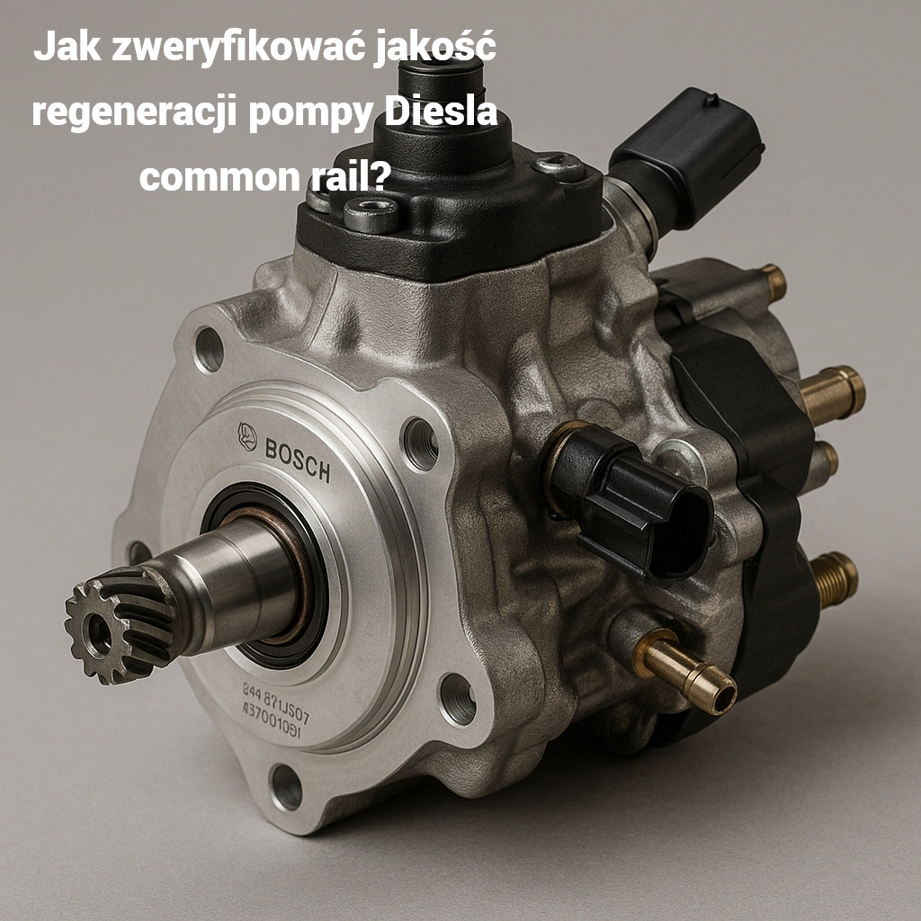 Jak zweryfikować jakość regeneracji pompy Diesla CR? Jak zweryfikować jakość regeneracji pompy Diesla Common Rail?
