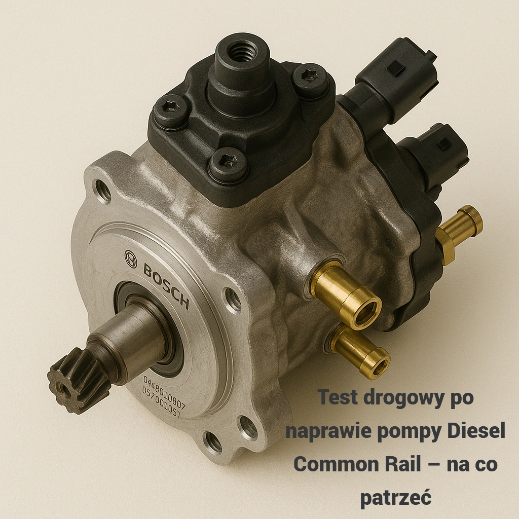 Test drogowy po naprawie pompy Diesel CR– na co patrzeć Test drogowy po naprawie pompy Diesel Common Rail – na co patrzeć
