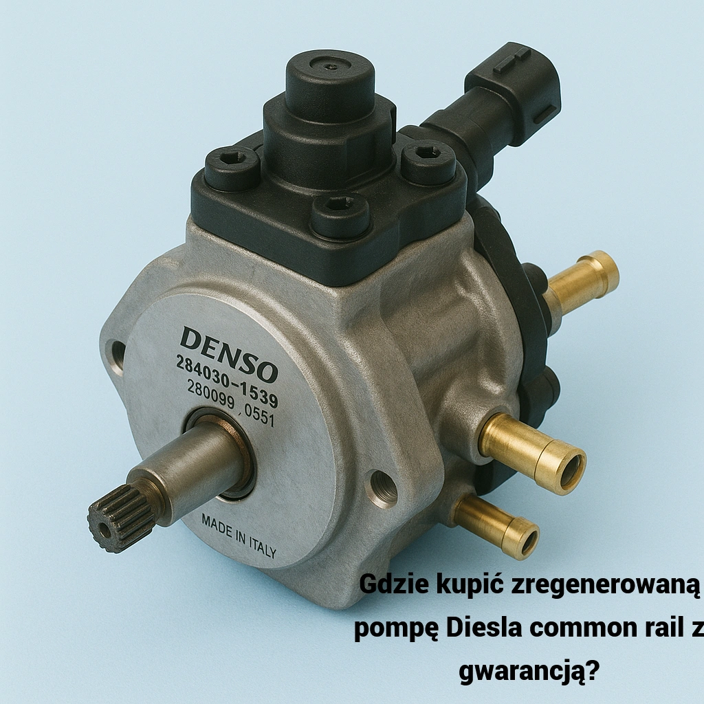 Gdzie kupić zregenerowaną pompę Diesla CR z gwarancją? Gdzie kupić zregenerowaną pompę Diesla common rail z gwarancją?