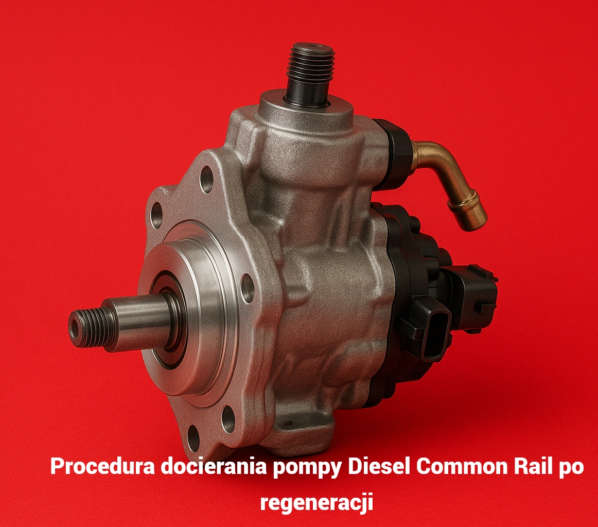 Regeneracja pompy Diesla Common Rail Procedura docierania pompy Diesel Common Rail po regeneracji