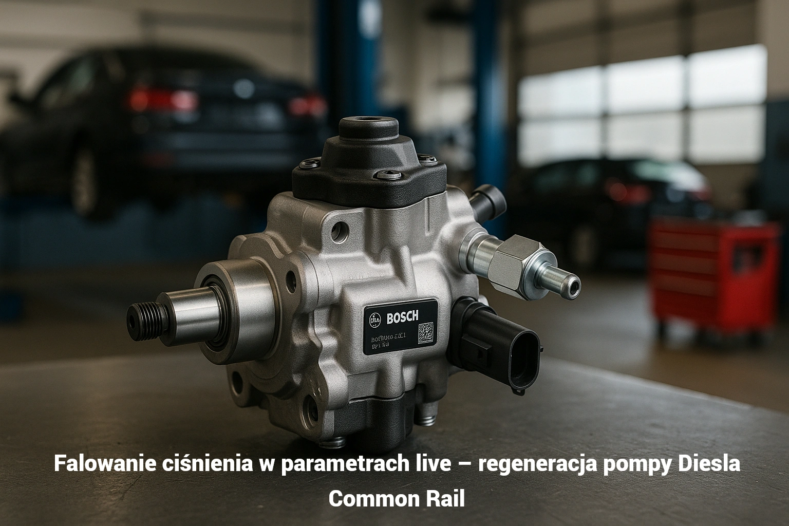 Regeneracja pompy Diesla CR Falowanie ciśnienia w parametrach live – regeneracja pompy Diesla Common Rail