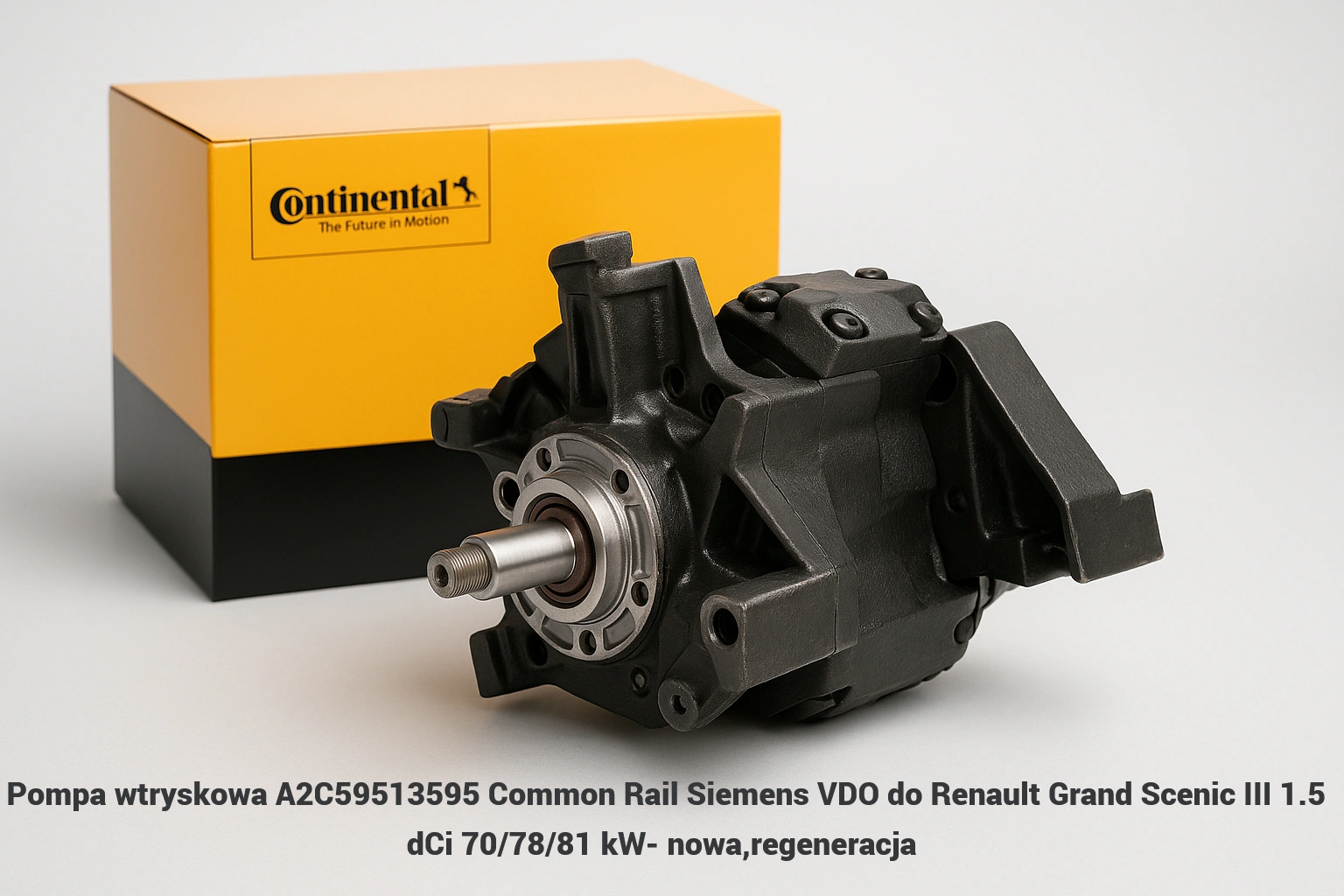 Pompa wtryskowa A2C59513595 Common Rail Siemens VDO do Renault Grand Scenic III 1.5 dCi 70/78/81 kW- nowa,regeneracja