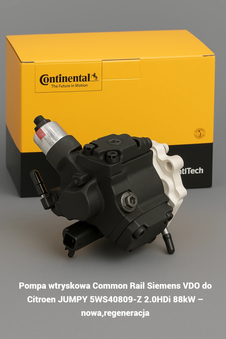 Pompa wtryskowa Common Rail Siemens VDO do Citroen JUMPY 5WS40809-Z 2.0HDi 88kW – nowa,regeneracja
