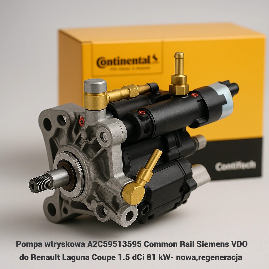 Pompa wtryskowa A2C59513595 Common Rail Siemens VDO do Renault Laguna Coupe 1.5 dCi 81 kW- nowa,regeneracja