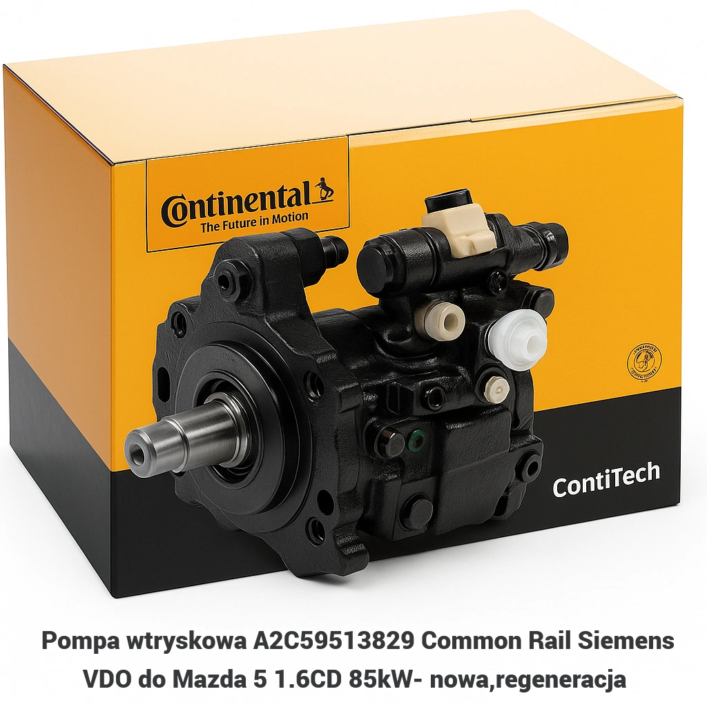 Pompa wtryskowa A2C59513829 Common Rail Siemens VDO do Mazda 5 1.6CD 85kW- nowa,regeneracja