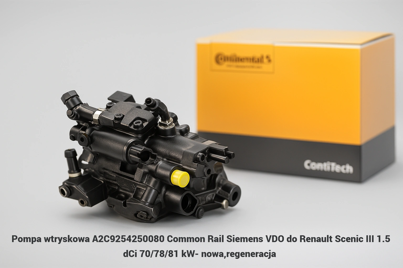 Pompa wtryskowa A2C9254250080 Common Rail Siemens VDO do Renault Scenic III 1.5 dCi 70/78/81 kW- nowa,regeneracja