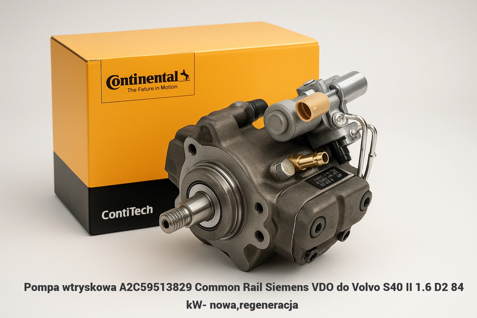 Pompa wtryskowa A2C59513829 Common Rail Siemens VDO do Volvo S40 II 1.6 D2 84 kW-
