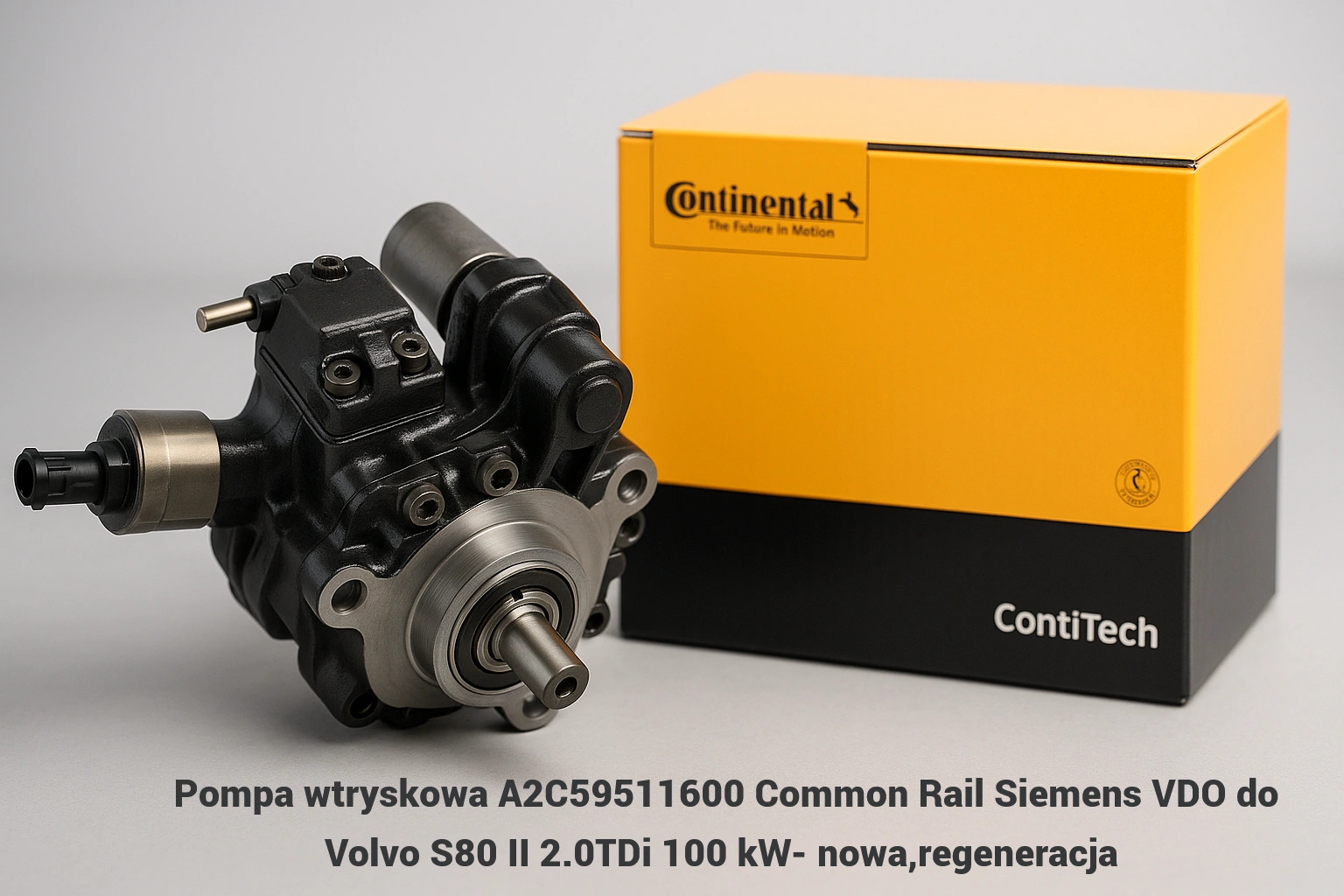Pompa wtryskowa A2C59511600 Common Rail Siemens VDO do Volvo S80 II 2.0TDi 100 kW- nowa,regeneracja 