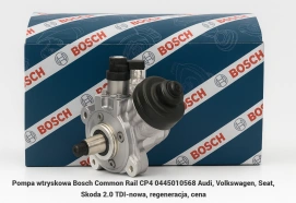 Pompa wtryskowa Bosch Common Rail CP4 0445010568 Audi, Volkswagen, Seat, Skoda 2.0 TDI-nowa, regeneracja, cena