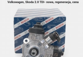 Pompa wtryskowa Bosch Common Rail CP4 0445010811 Volkswagen, Skoda 2.0 TDI- nowa, regeneracja, cena