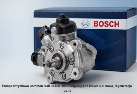 Pompa wtryskowa Bosch Common Rail 0445010614 Jaguar,Land Rover 3.0  nowa, regeneracja - cena