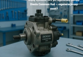 Błędy systemu IMV po regeneracji pompy Diesla Common Rail – regeneracja czy reset?