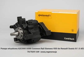 Pompa wtryskowa A2C59513595 Common Rail Siemens VDO do Renault Scenic III 1.5 dCi 70/78/81 kW- nowa,regeneracja
