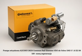 Pompa wtryskowa A2C59513829 Common Rail Siemens VDO do Volvo S40 II 1.6 D2 84 kW- nowa,regeneracja