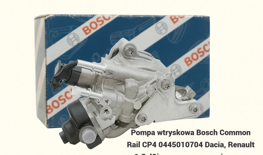 Pompa wtryskowa Bosch Common Rail CP4 0445010704 Dacia, Renault 1.5 dCi- nowa, regeneracja, cena