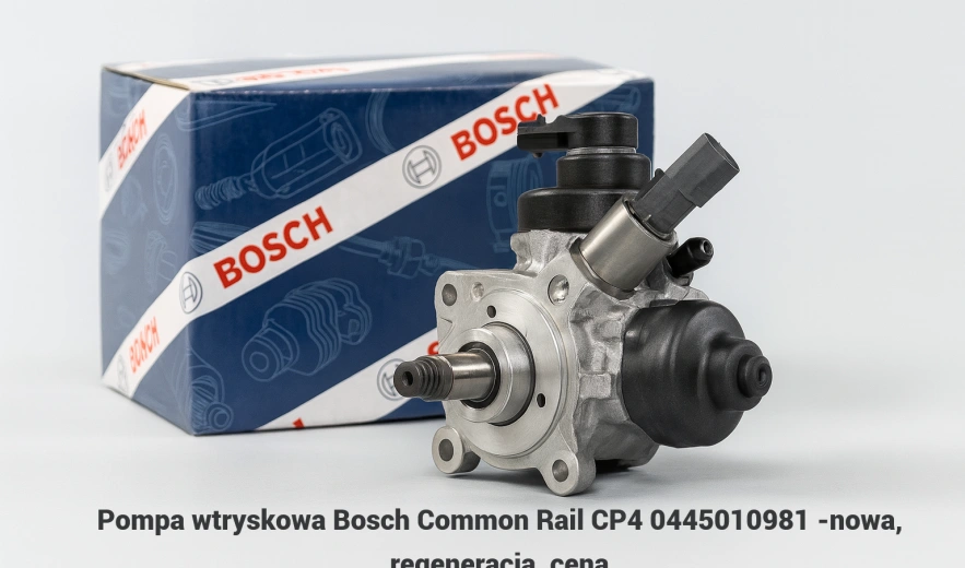 Pompa wtryskowa Bosch Common Rail CP4 0445010981 -nowa, regeneracja, cena