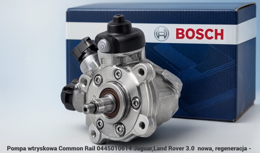 Pompa wtryskowa Bosch Common Rail 0445010614 Jaguar,Land Rover 3.0  nowa, regeneracja - cena