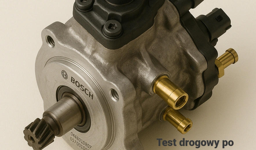 Test drogowy po naprawie pompy Diesel Common Rail – na co patrzeć