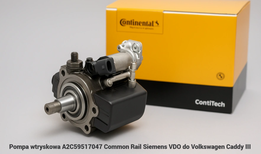 Pompa wtryskowa A2C59517047 Common Rail Siemens VDO do Volkswagen Caddy III 1.6TDI 55/75 kW- nowa,regeneracja