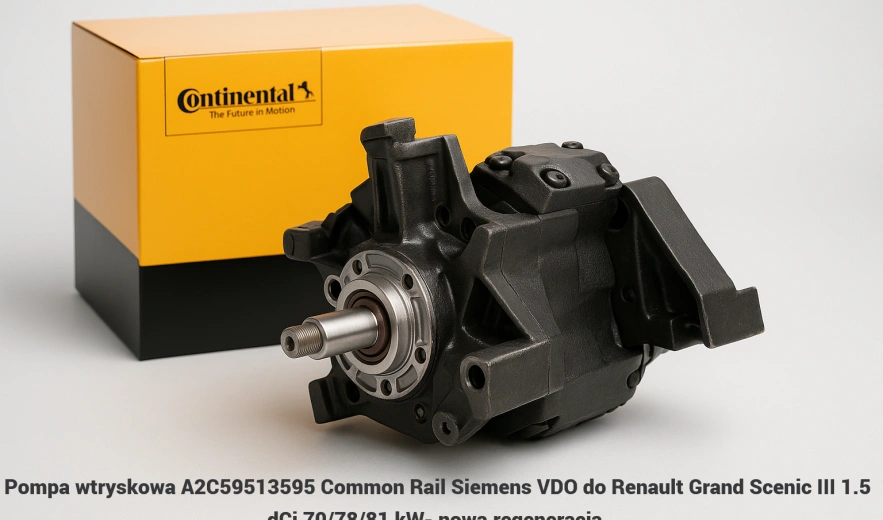Pompa wtryskowa A2C59513595 Common Rail Siemens VDO do Renault Grand Scenic III 1.5 dCi 70/78/81 kW- nowa,regeneracja