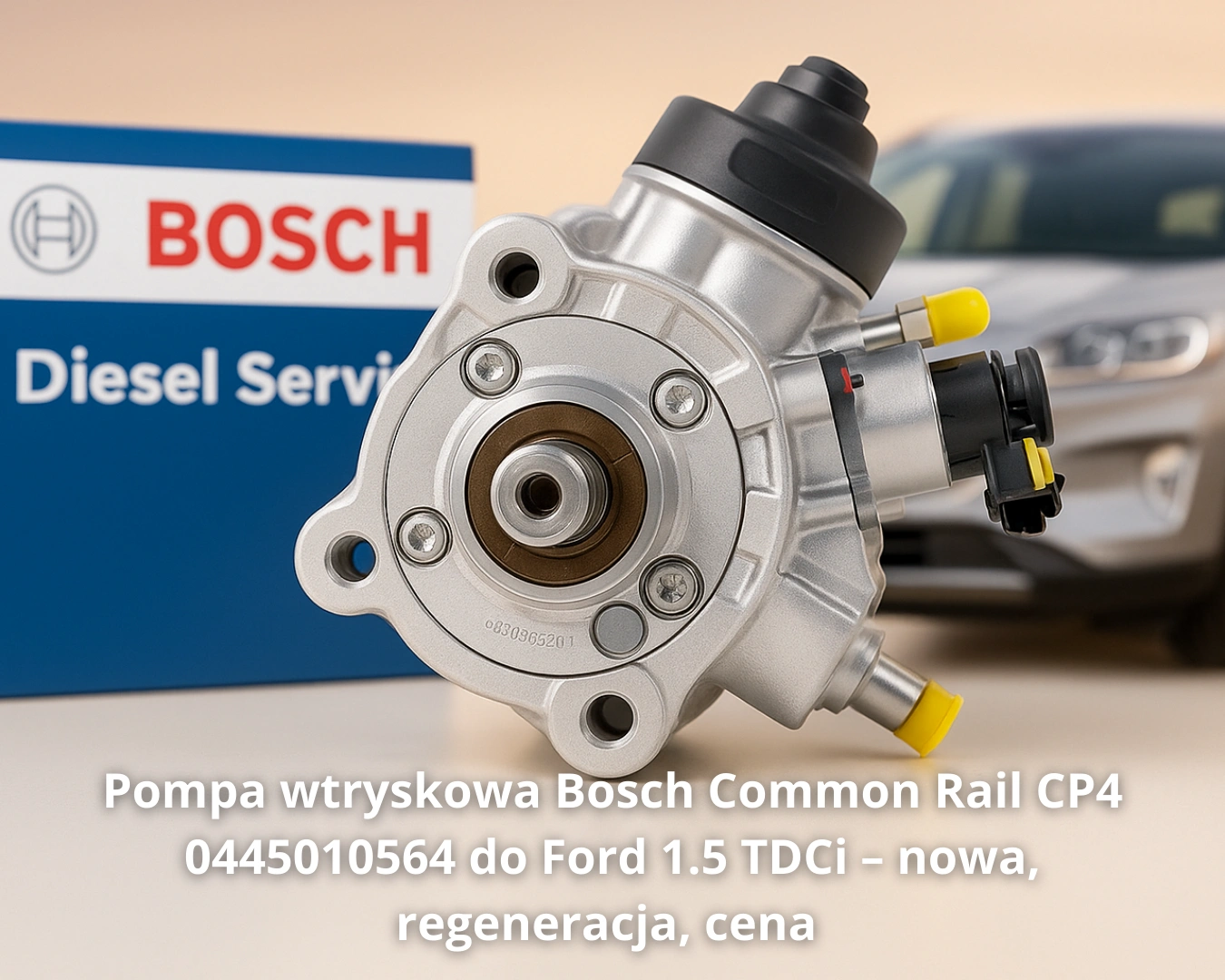 Pompa wtryskowa Bosch Common Rail CP4 0445010564 do Ford 1.5 TDCi – nowa, regeneracja, cena 